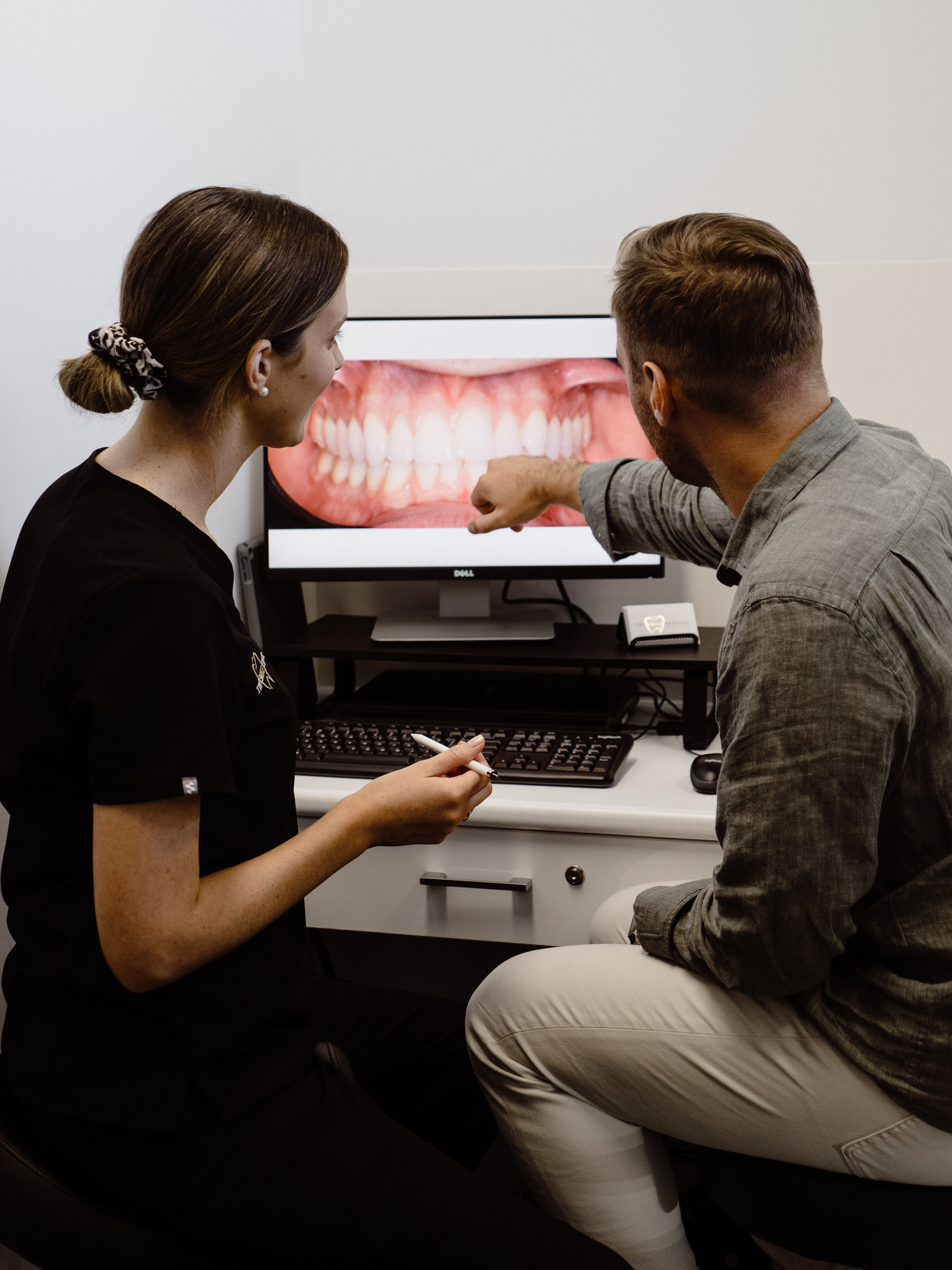Porcelain veneers consultation at The Smile Designer, Melbourne